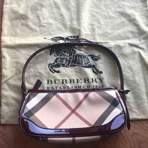 Authentic Burberry Nova Small Leather Shoulder Bag